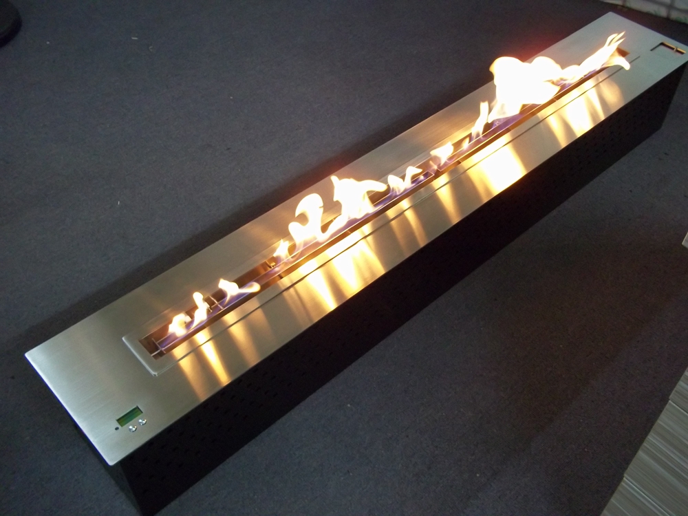 automatic bio fireplace stainless steel model AF150