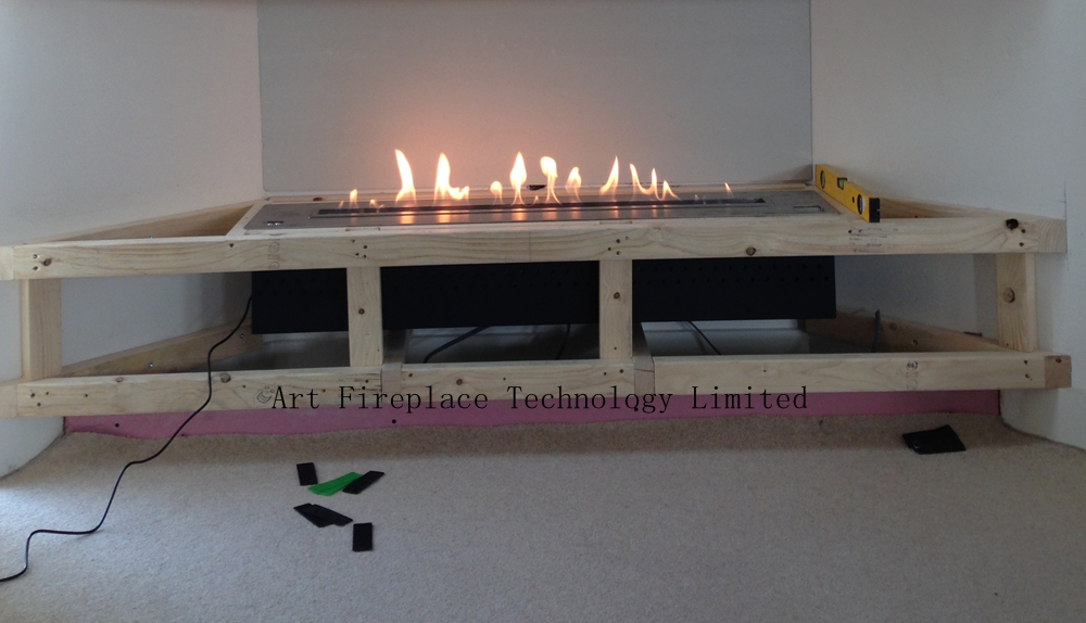 install automatic ethanol fireplace insert