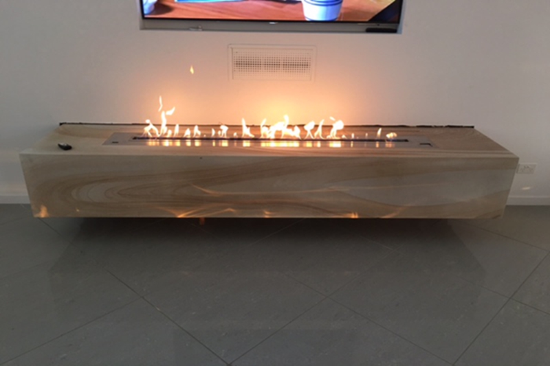 Art Intelligent ethanol fireplace AF180 with remote