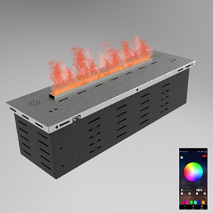 3D water Vapor fireplace